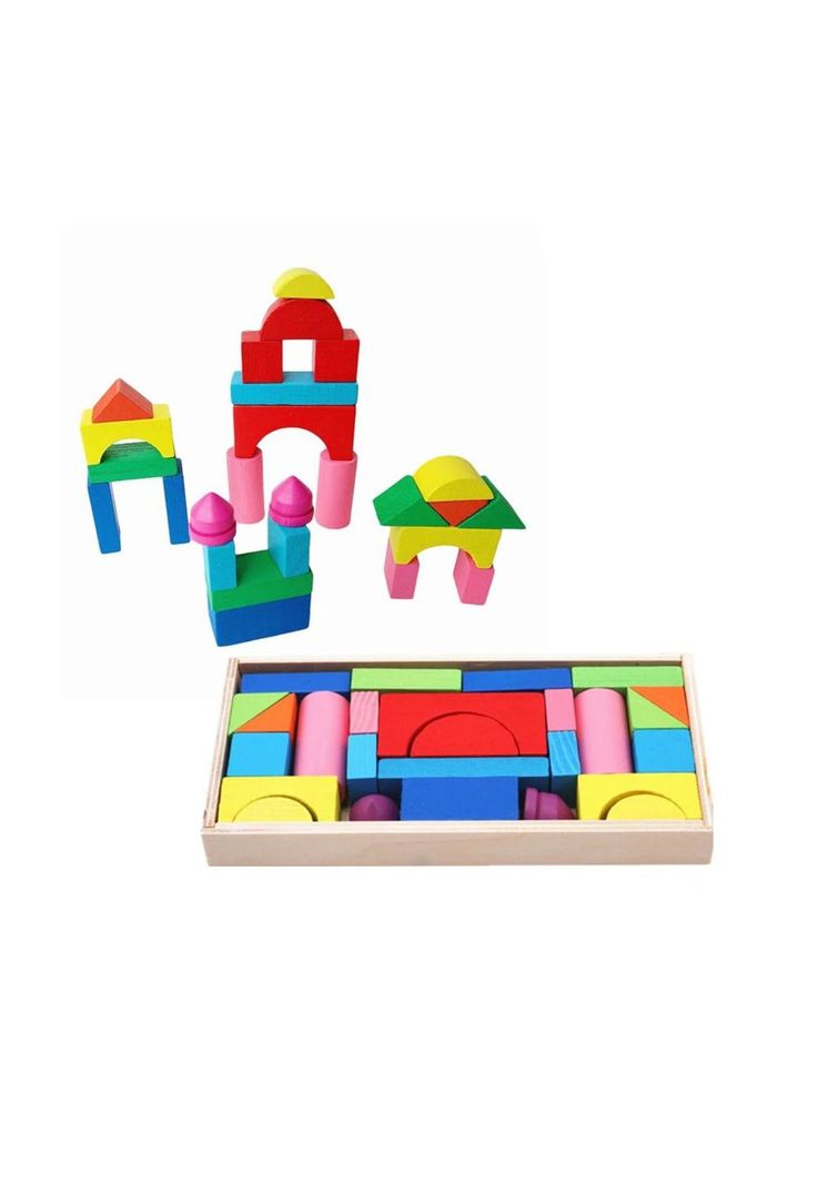 Mini bloque de construcción de madera PB-C1