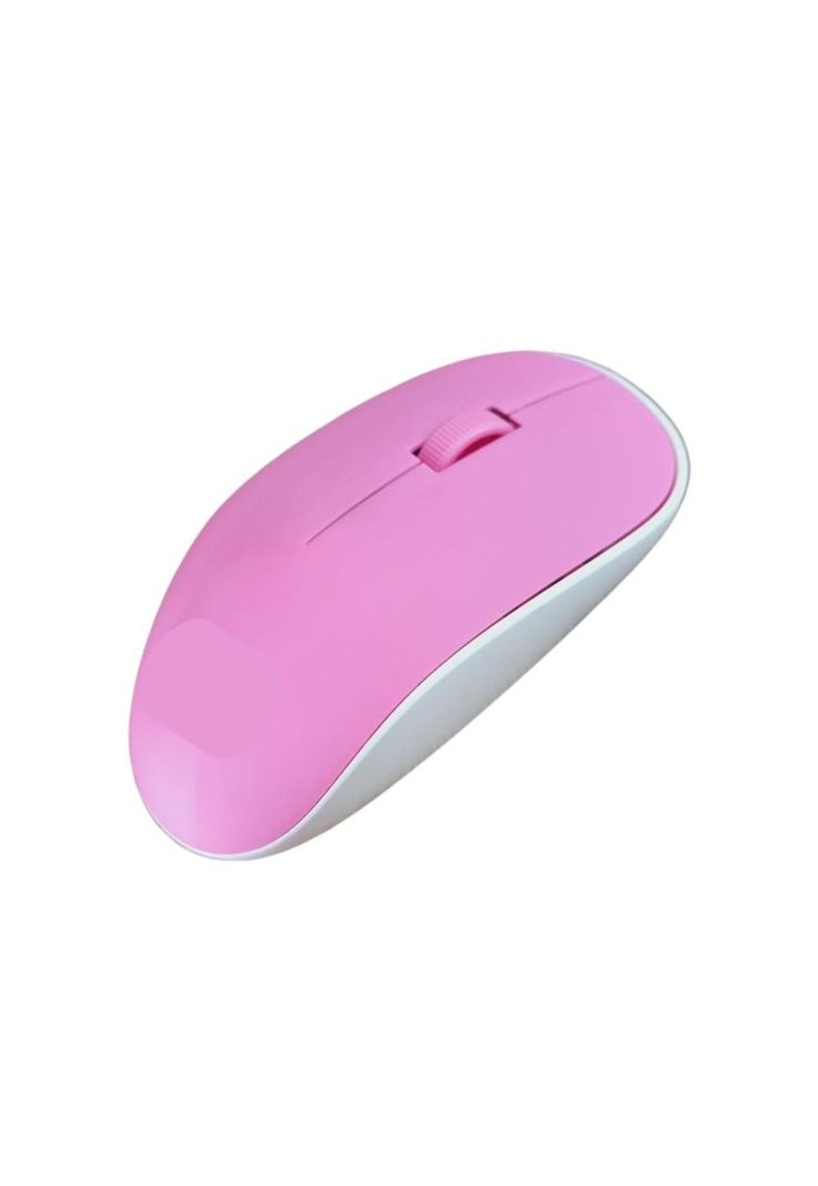 Mouse Inalámbrico Wireless Optical. Rosado Cin5oTech PB-B6-0