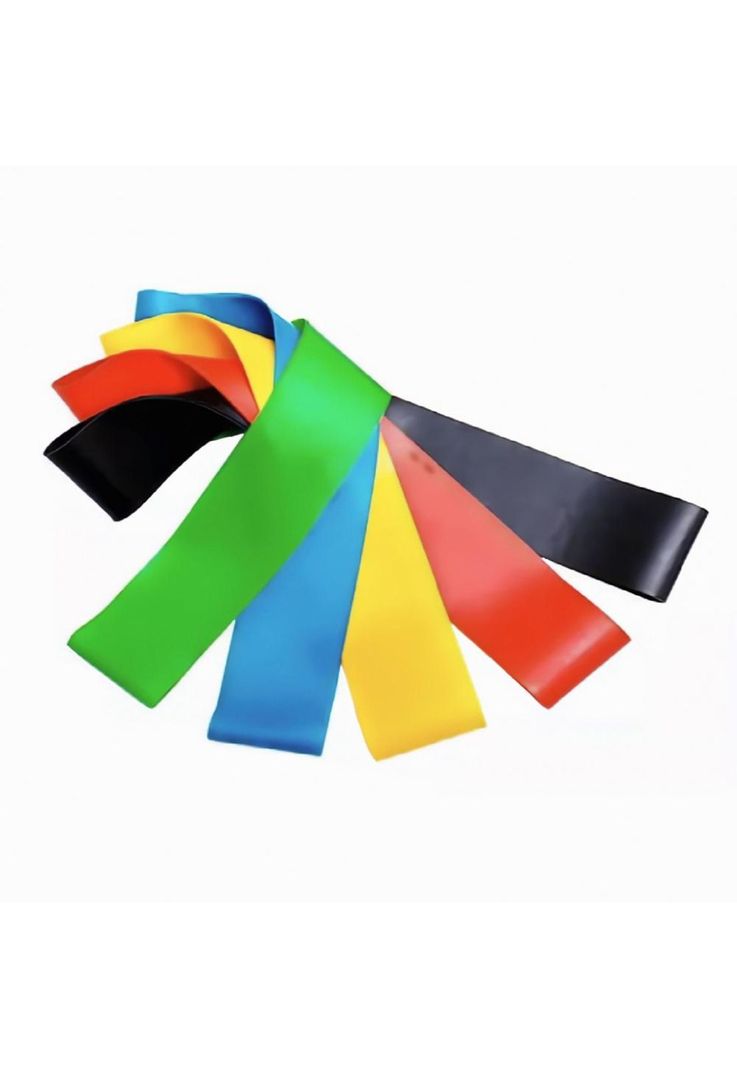 Bandas Elásticas De Resistencia 5 Unidades + Bolso Fitness PA-K1E1-1