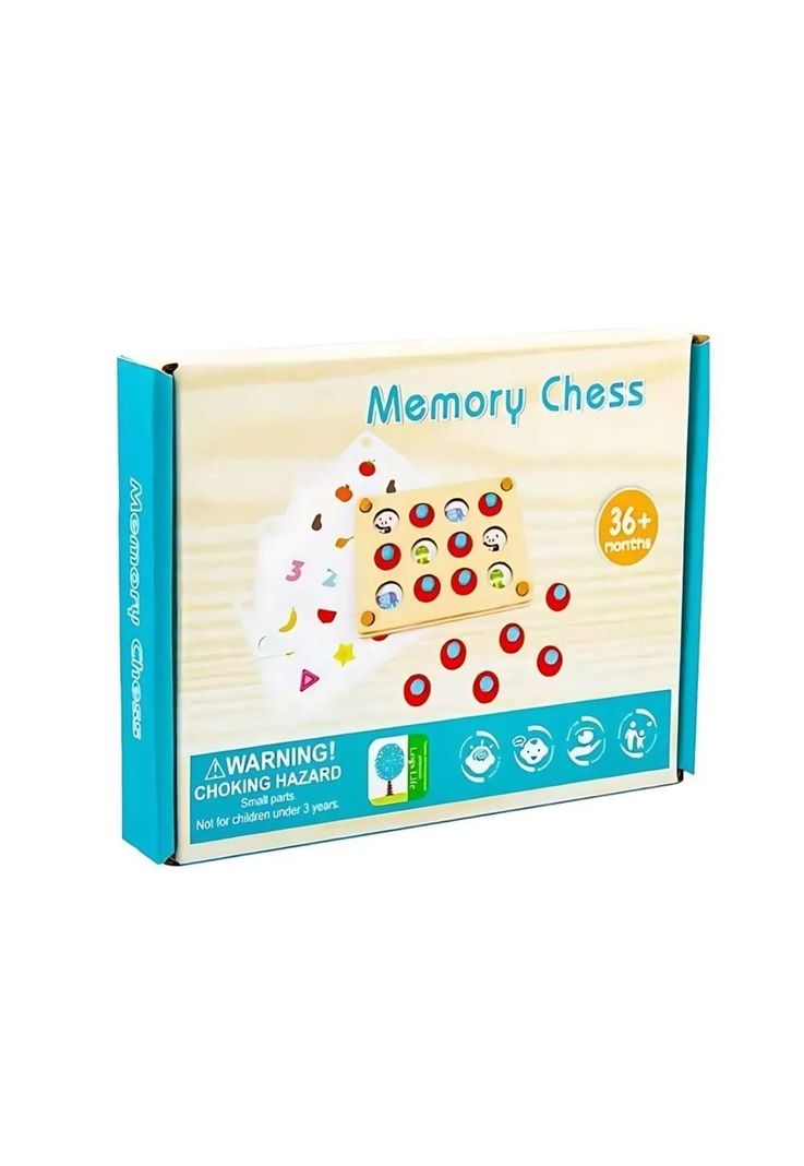 Juego de Memorice Madera Tarjetas Intercambiables PB-C1-0