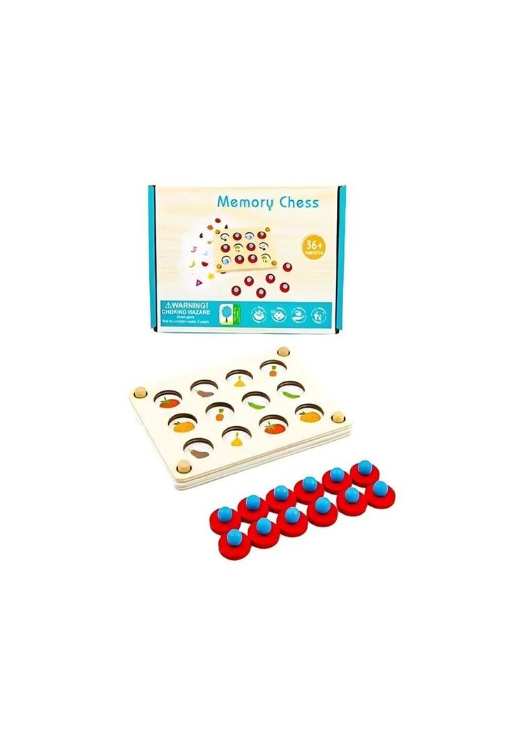 Juego de Memorice Madera Tarjetas Intercambiables PB-C1-1