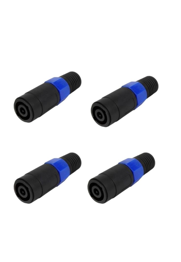 Conector Macho Speakon para Parlante HiFi 4 unidades PB-L-1