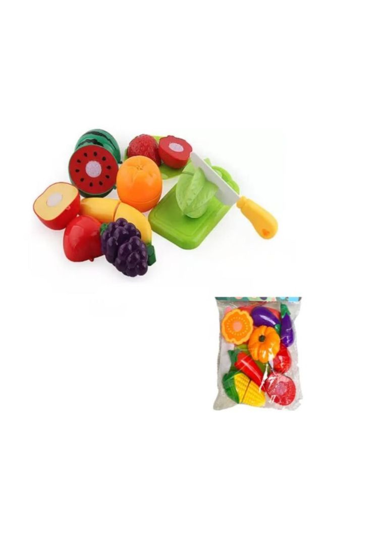 Frutas o verduras con velcro para cortar Artidix 8-10 pcs PB-C2-2
