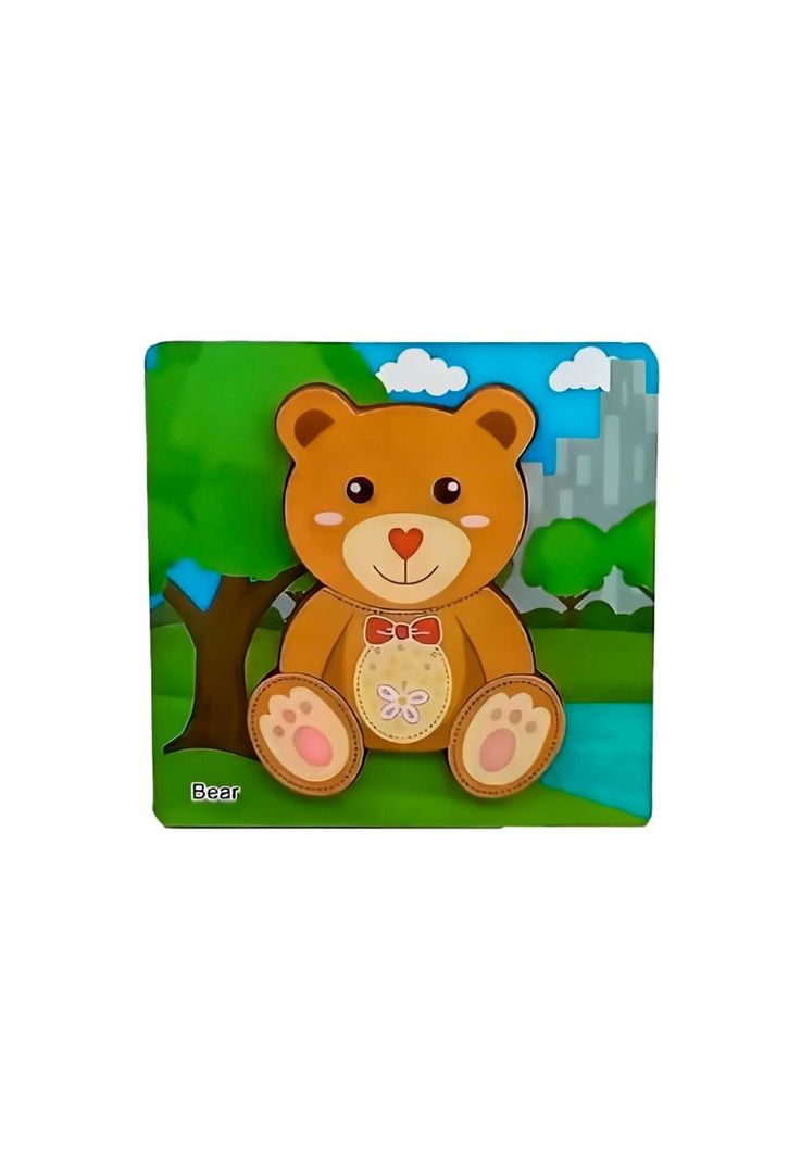 Rompecabezas Puzzle Oso Pequeño PB-C4-0