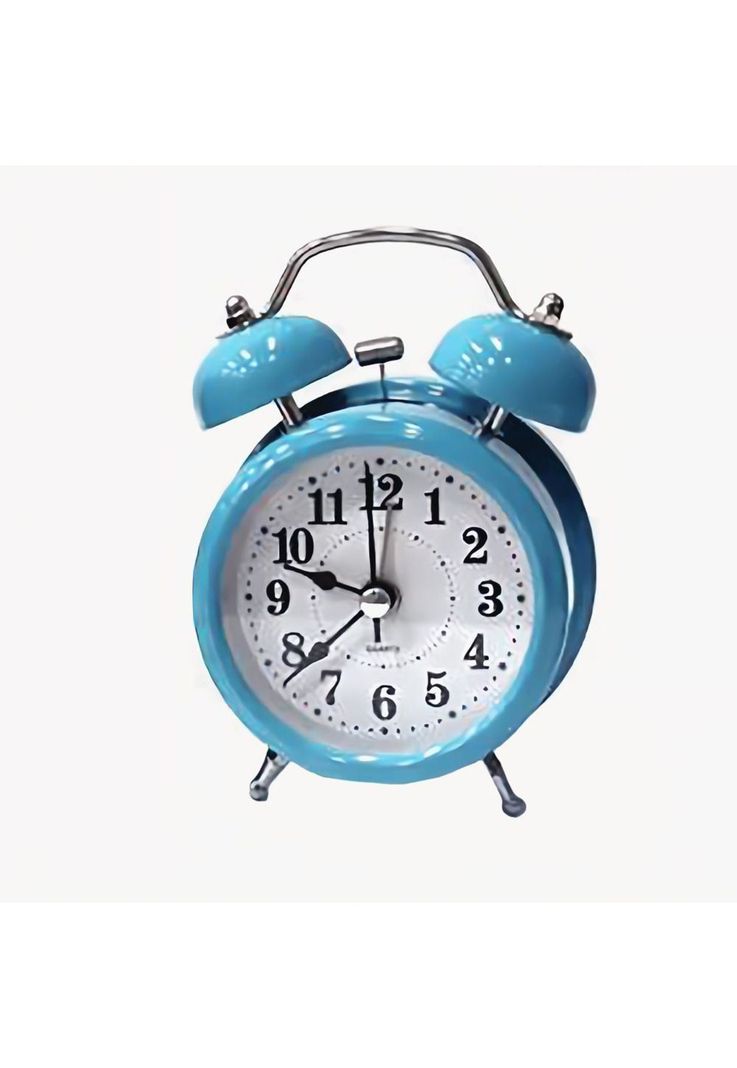 Reloj Despertador a Pila Azul Vintage Retro PB-C14-0