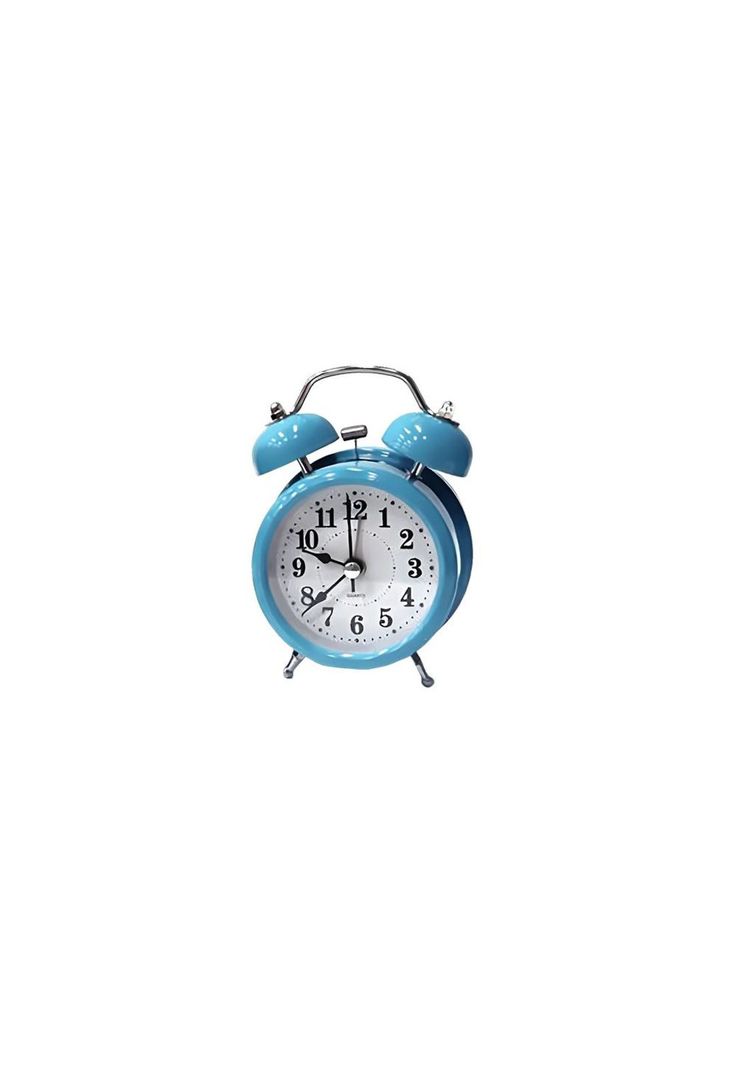 Reloj Despertador a Pila Azul Vintage Retro PB-C14-1