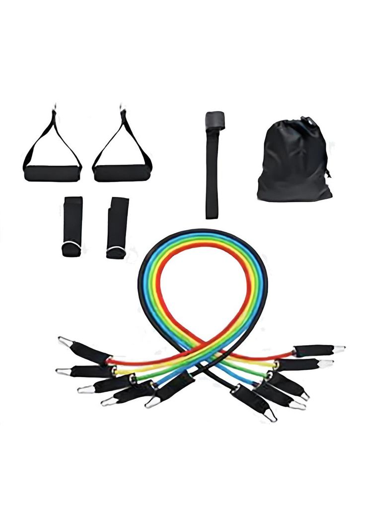 Set De 5 Bandas Elásticas Colores Tubulares Ak sport PA-K1E1-0