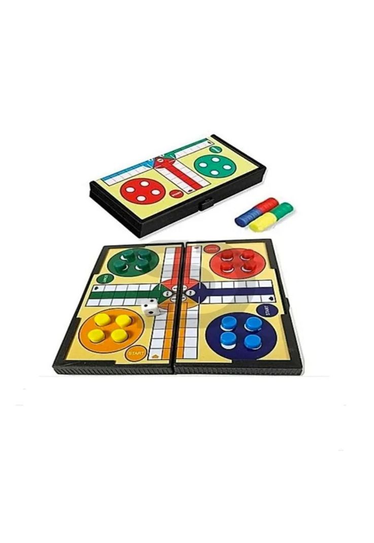 Ludo Magnético Juego Mesa Clásico Educativo Tablero PB-C15-1