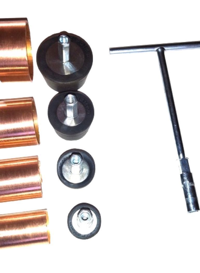 Kit Obturador de Cañerías Profesional 1" - 11/4" - 11/2" y 2"-2