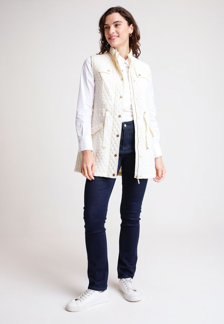 Chaqueta de Mujer Modelo Siena Color Crudo-0