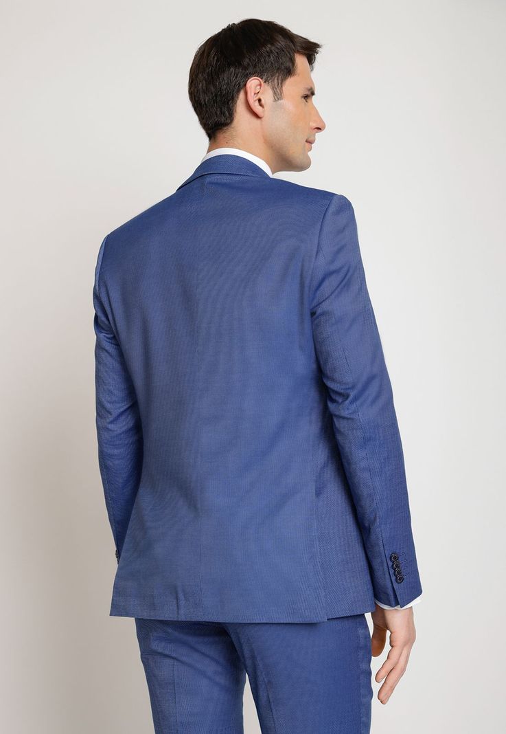 Chaqueta Hombre Traje Suit Separates Washable Azul Claro-1