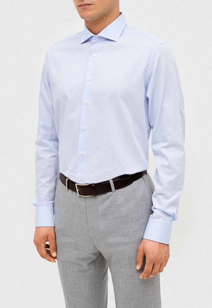 Camisa Formal Vercelli celeste