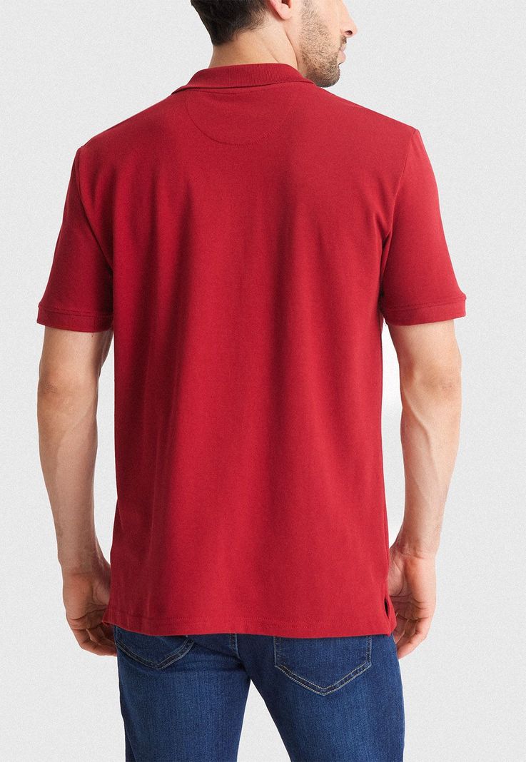 Polera hombre polo Marinni rojo-1