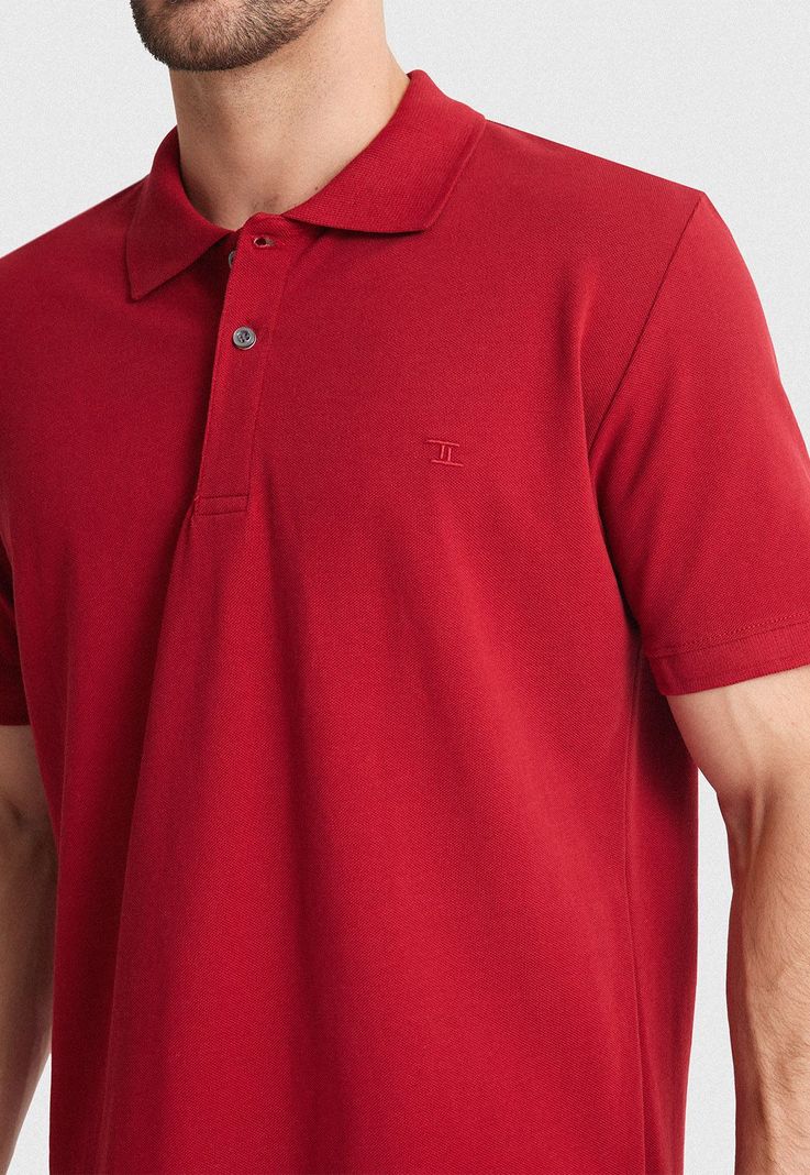 Polera hombre polo Marinni rojo-2