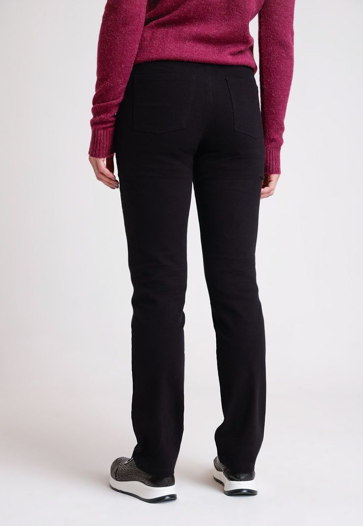 Pantalón De Mujer Modelo Roma Color Negro-1