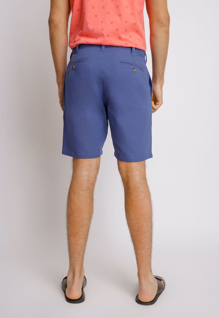 Shorts hombre Slim Fit Venus Algodón Índigo-1
