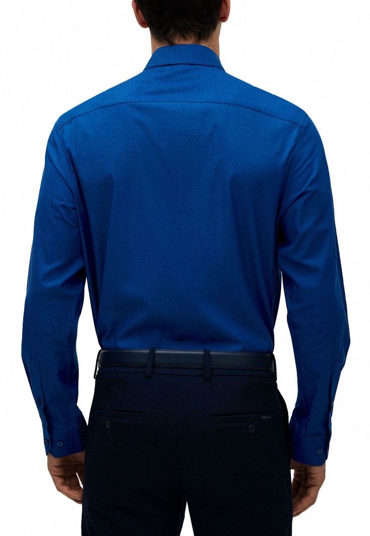 Camisa Formal Hombre Easy Care (Cuidado Fácil) Azul-1