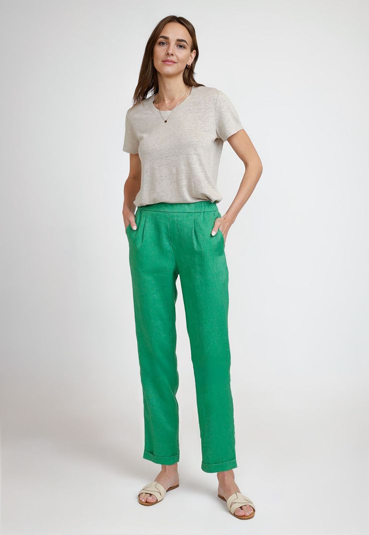 Pantalón de Mujer Modelo Clara Color Verde-3