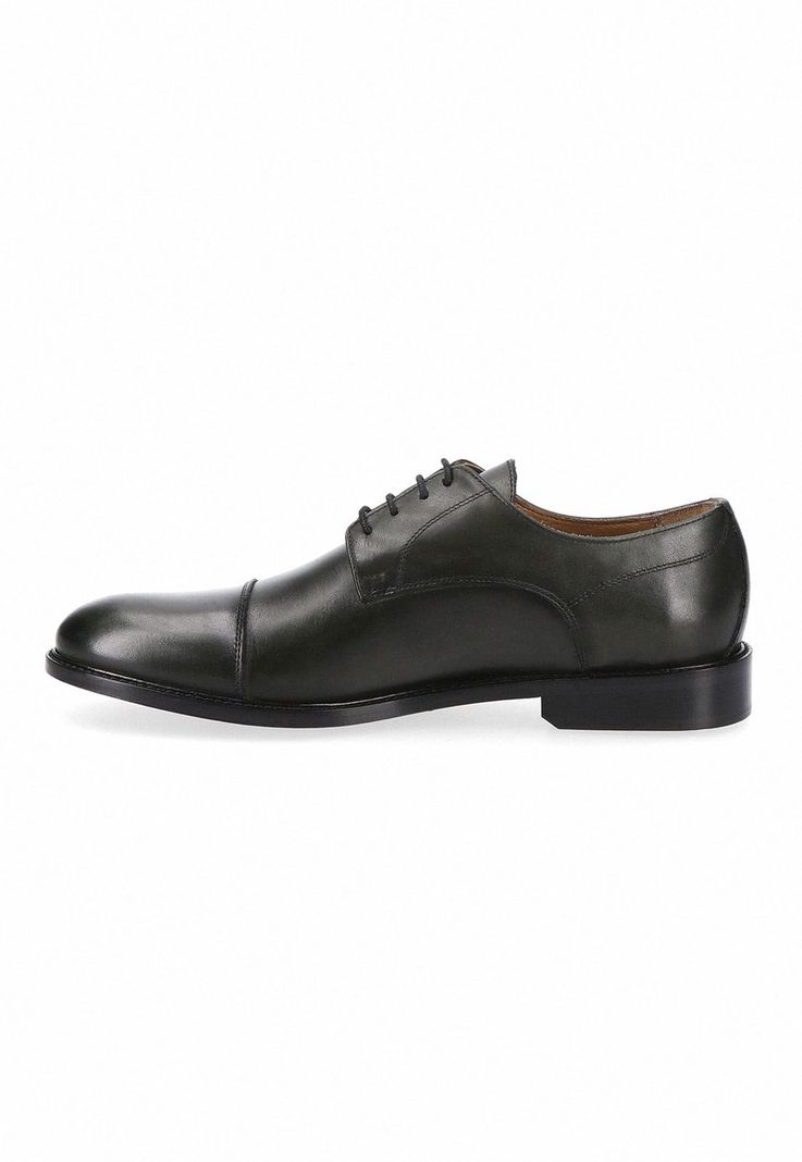 Zapatos Formal Italianos Voltago Cap Toe Oxford Verde-1