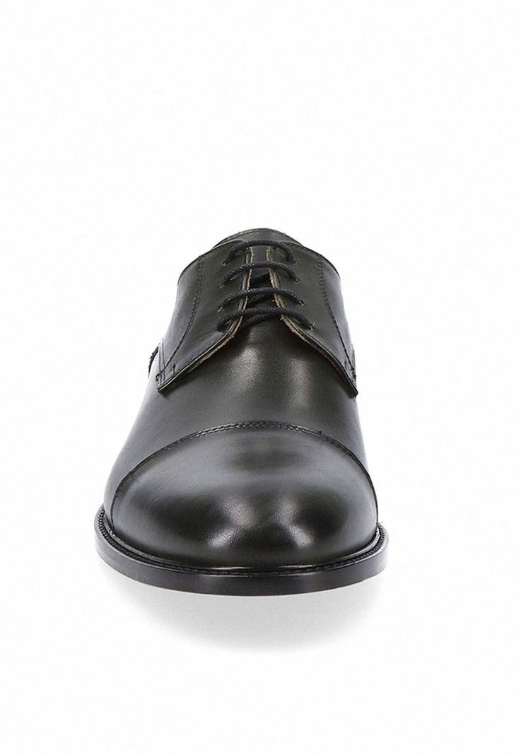Zapatos Formal Italianos Voltago Cap Toe Oxford Verde-2