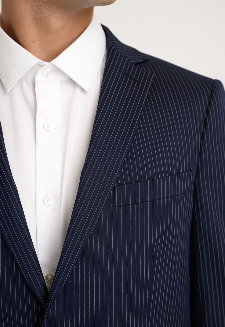 Chaqueta Hombre Traje Suit Separates Washable Navy-2