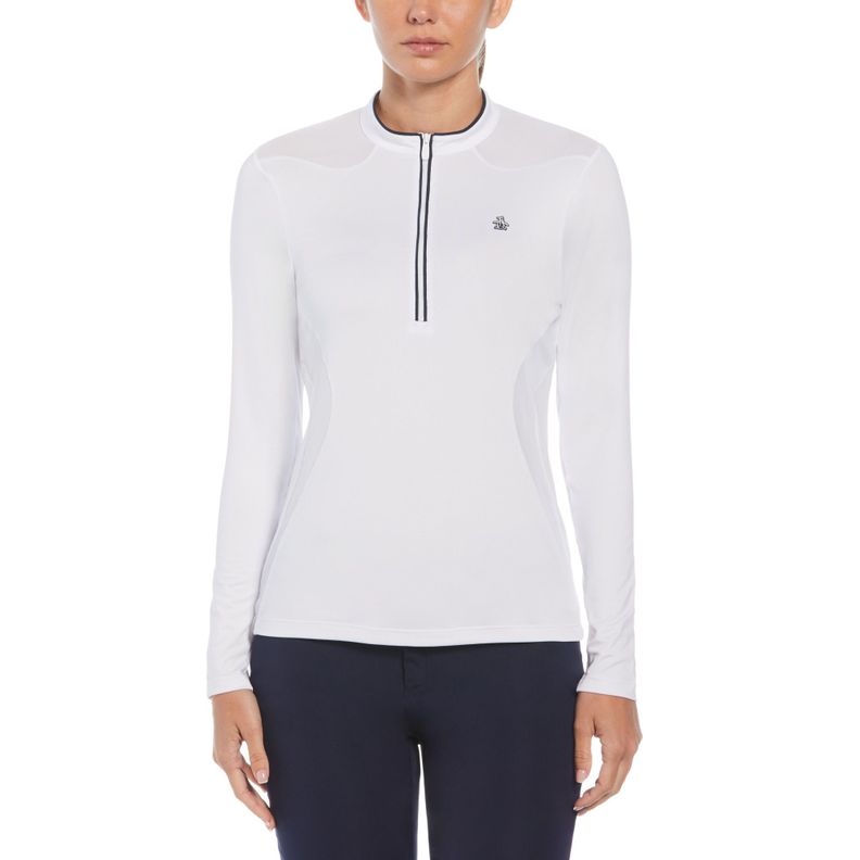 Polerón De Mujer Golf Blanco-0