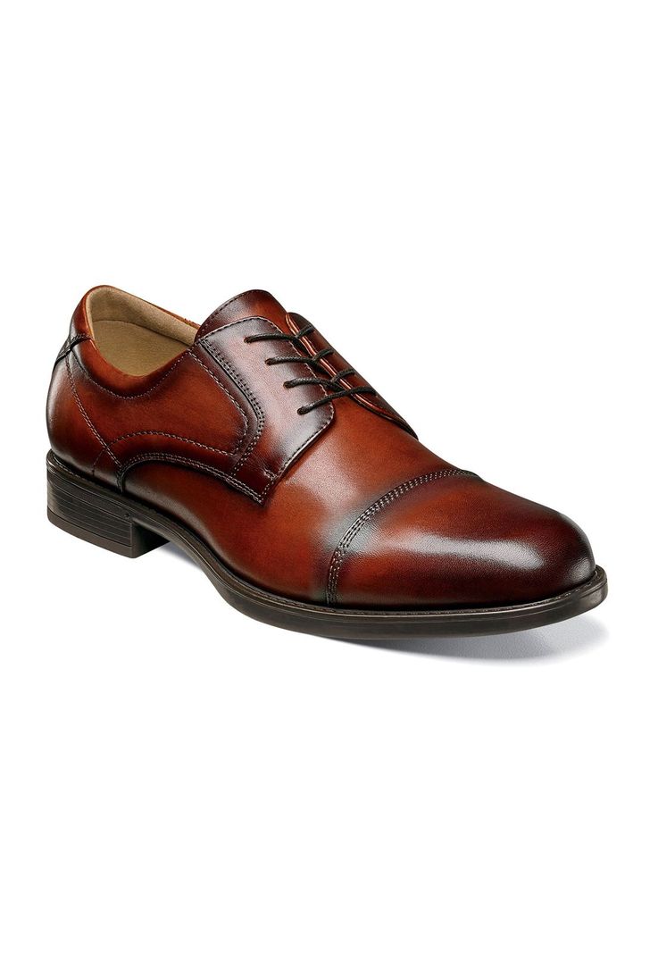 Zapatos Midtown Cap Toe Cognac