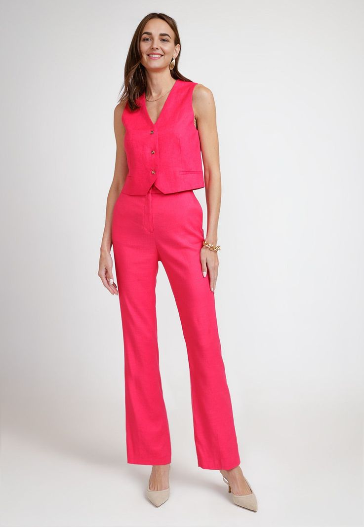 Vest de Mujer Modelo Kari Color Fucsia-3