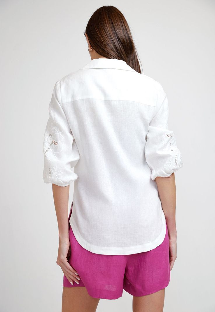 Blusa de Mujer Modelo Belén Color Blanco-1