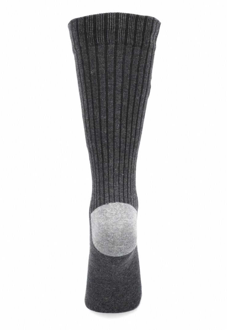 Calcetines De Hombre Gris Oscuro-1