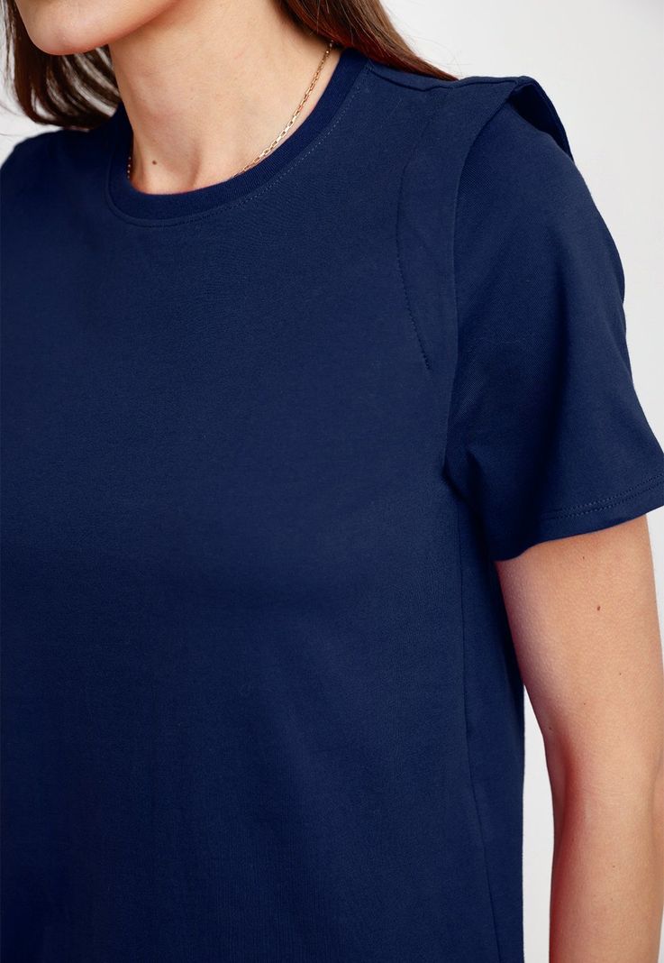 Polera de Mujer Modelo Hande Color Marino-2