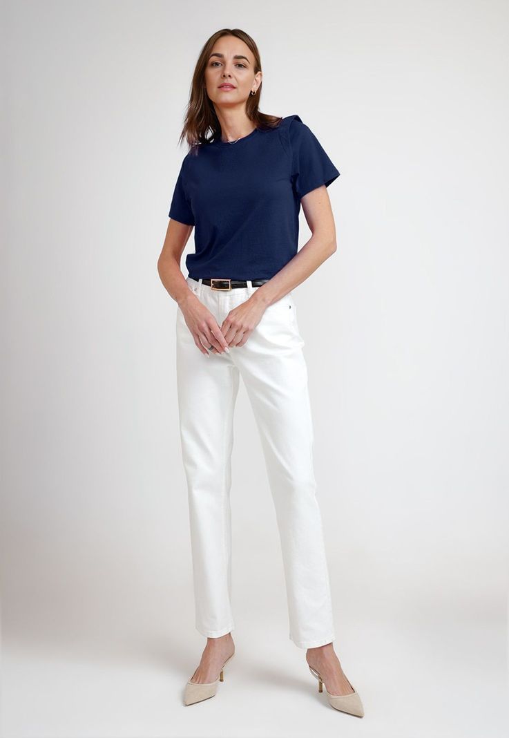 Polera de Mujer Modelo Hande Color Marino-3