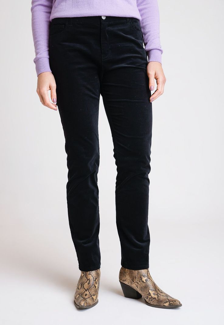Pantalón De Mujer Modelo Essam Color Negro-0