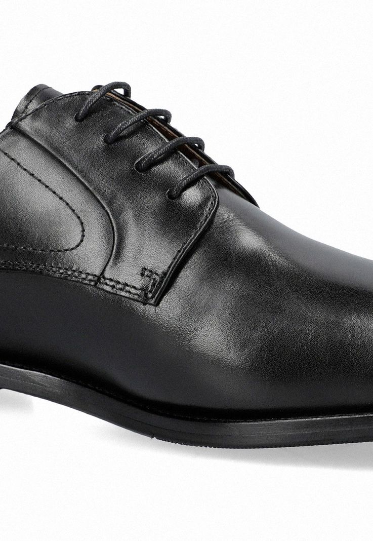 Zapato Hombre Formal Cuero Negro-3