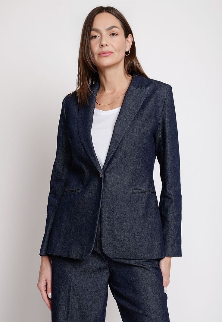 Chaqueta de Mujer Modelo Margot Jacket Color Indigo-0