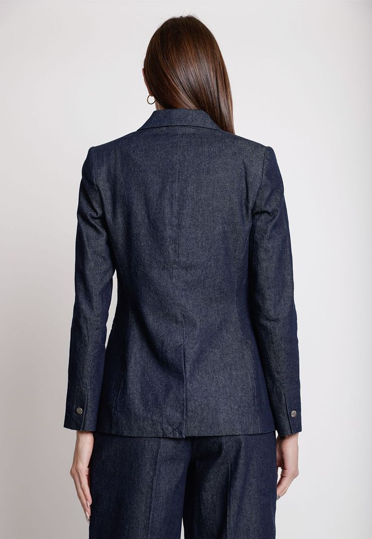 Chaqueta de Mujer Modelo Margot Jacket Color Indigo-1