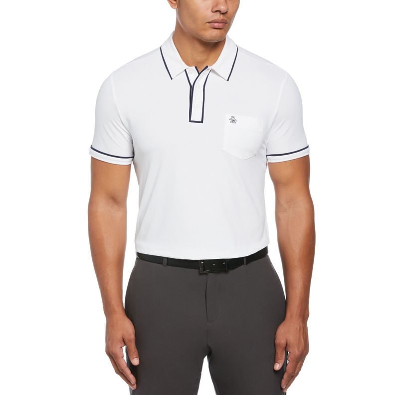 Polera Polo De Hombre Golf The Technical Earl Blanco-0