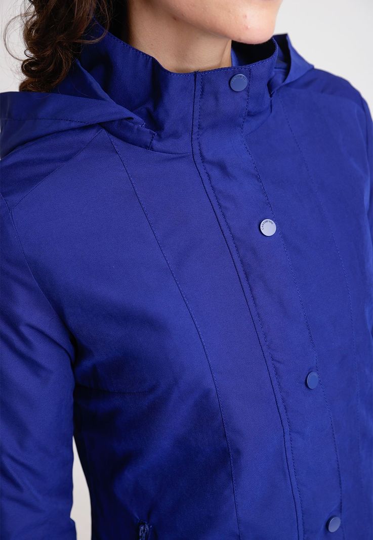 Impermeable de Mujer Modelo Bao Color Azul-2