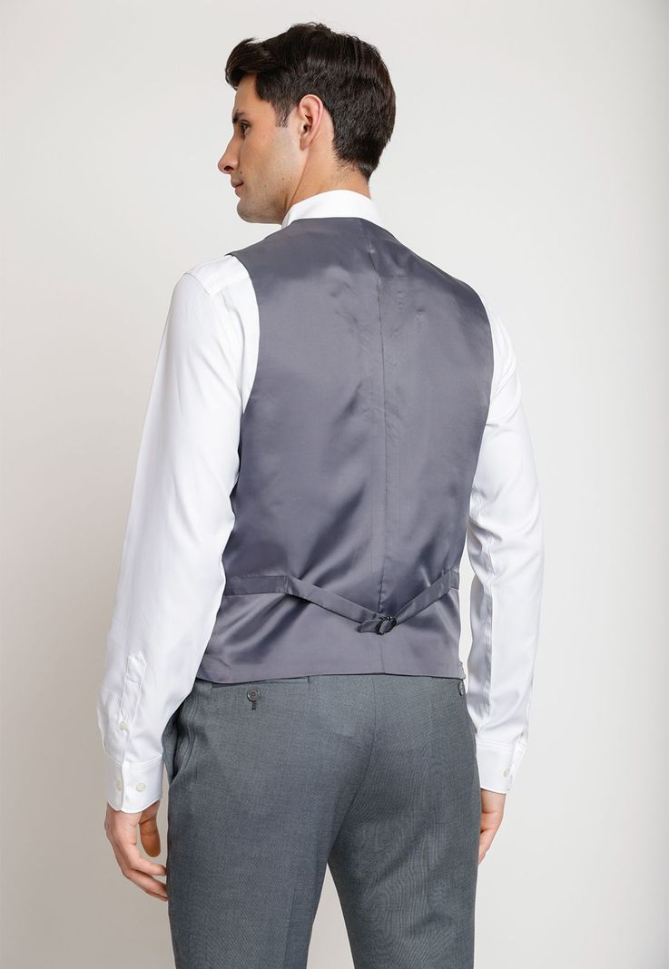 Gilet Hombre Formal Washable Gris-1