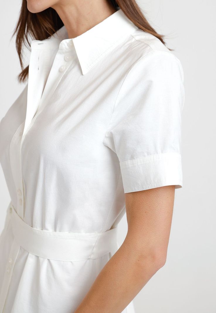 Vestido de Mujer Modelo Caterina Color Blanco-3