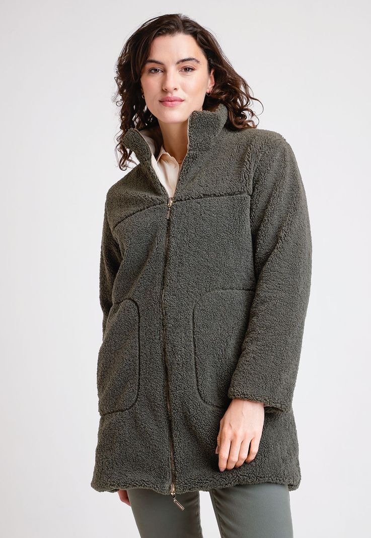 Parka Reversible De Mujer Ariel Color Salvia-1