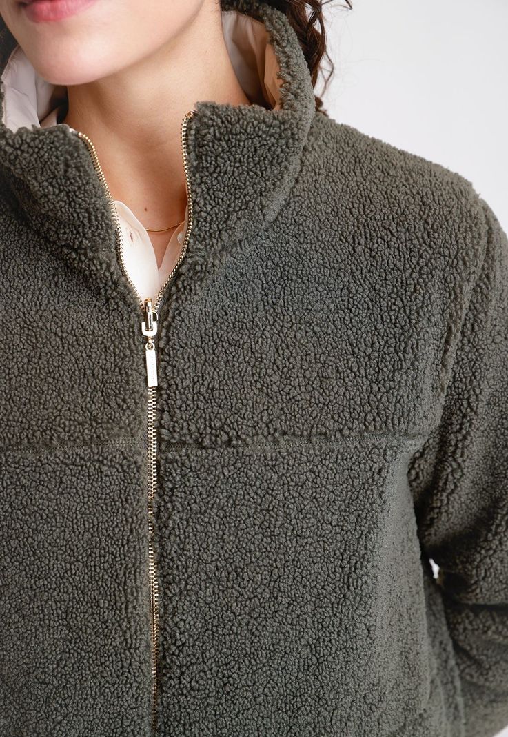Parka Reversible De Mujer Ariel Color Salvia-4