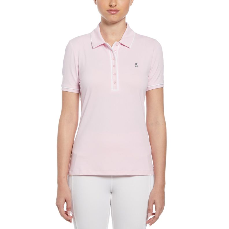 Polera Polo De Mujer Verónica Rosado-0