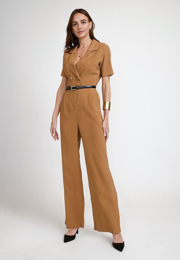 Enterito de Mujer Modelo Jada Color Camel-0