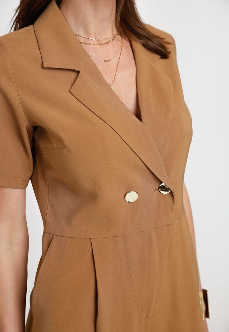 Enterito de Mujer Modelo Jada Color Camel-2