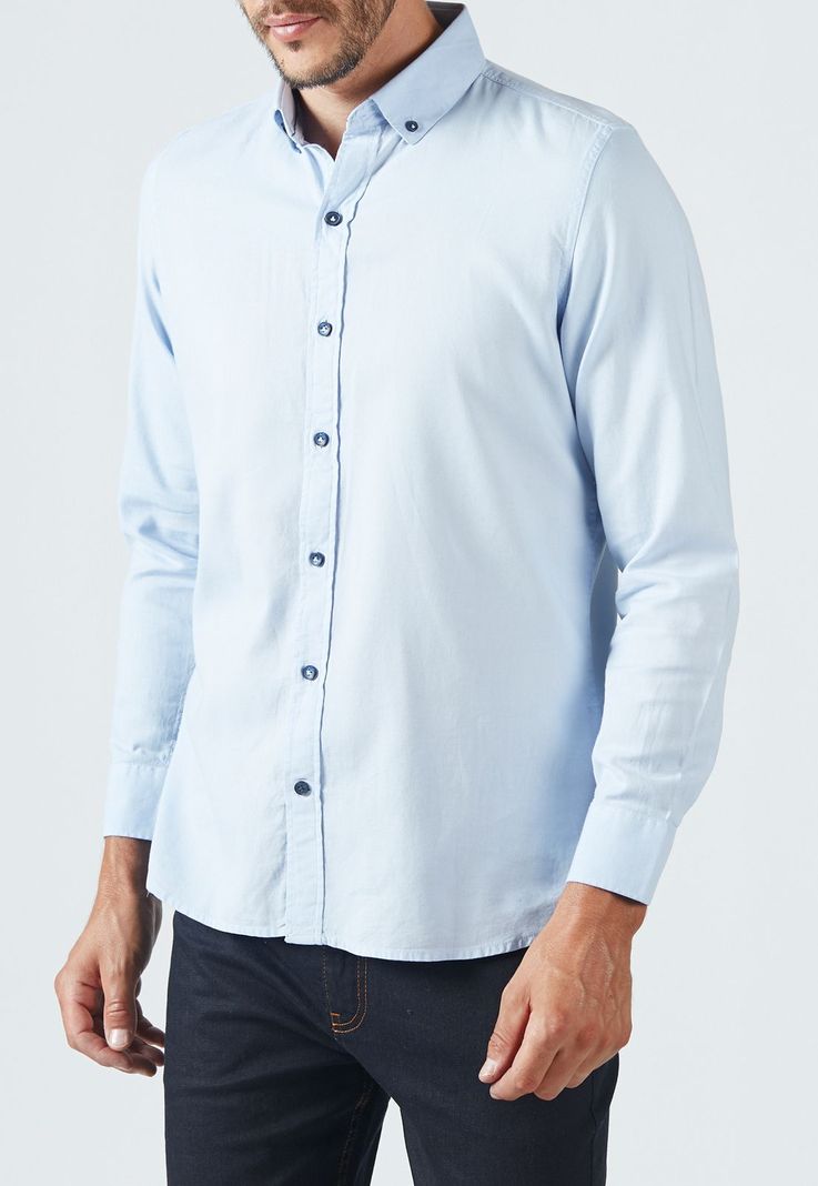Camisa casual Blake Celeste