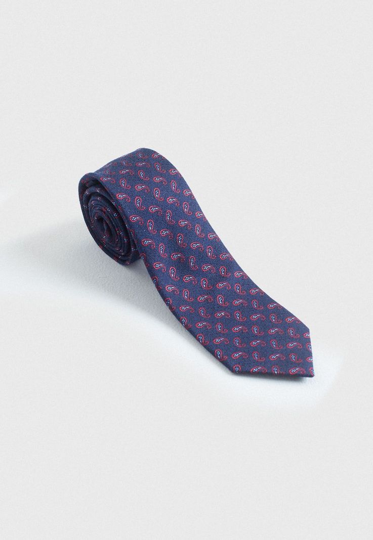 Corbata Europea Travel Azul