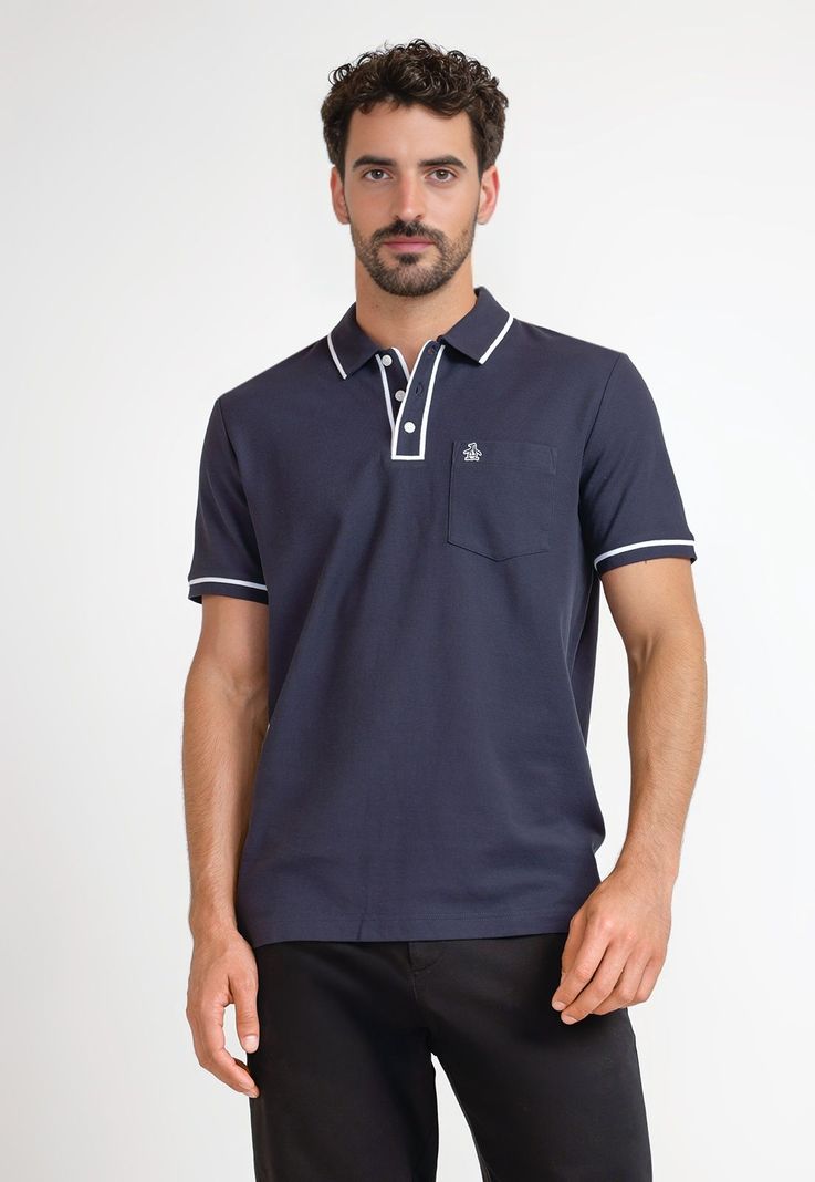 Polera Polo De Hombre The Earl Navy-0