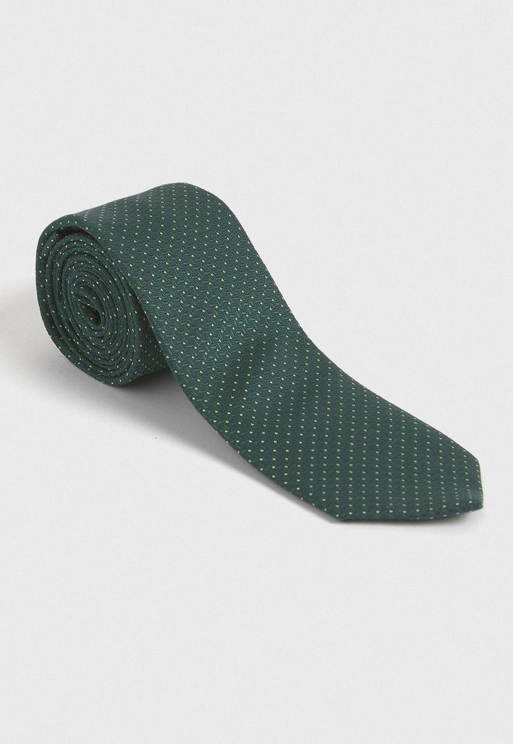 Corbata executive verde