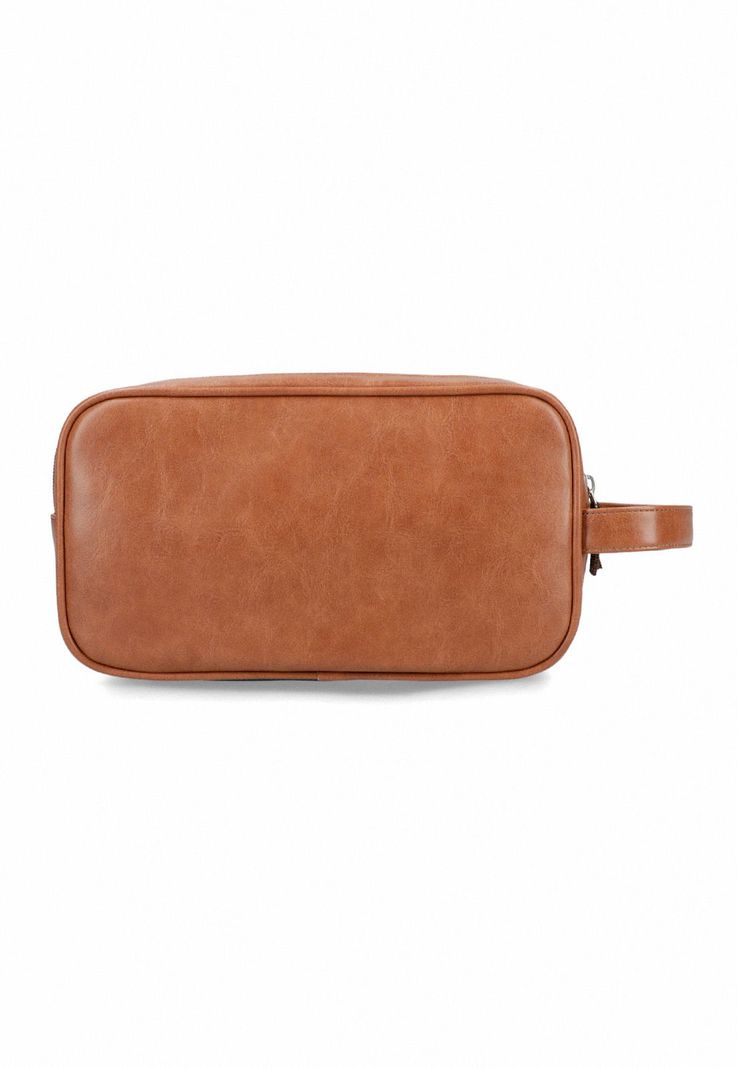 Estuche De Viaje Neceser Cognac-0